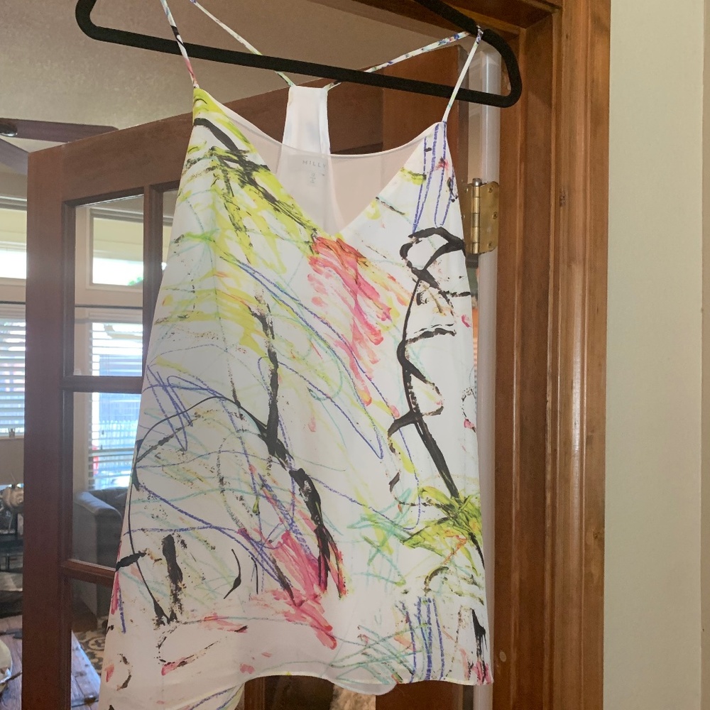 Strappy swing top
